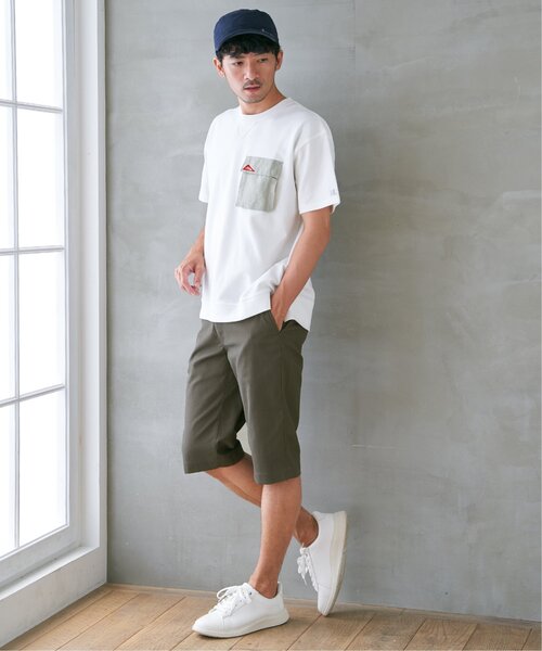 ikka（イッカ）の「URBAN NATURE LIFE アーバンネイチャーライフ ワンポイントポケットTシャツ（Tシャツ/カットソー・メンズ・ホワイト/ブラック・XL/L/M/S）」の8枚目の写真