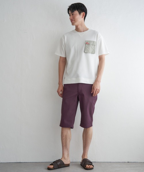 ikka（イッカ）の「URBAN NATURE LIFE アーバンネイチャーライフ ワンポイントポケットTシャツ（Tシャツ/カットソー・メンズ・ホワイト/ブラック・XL/L/M/S）」の10枚目の写真