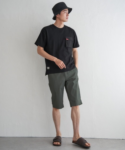 ikka（イッカ）の「URBAN NATURE LIFE アーバンネイチャーライフ ワンポイントポケットTシャツ（Tシャツ/カットソー・メンズ・ホワイト/ブラック・XL/L/M/S）」の14枚目の写真
