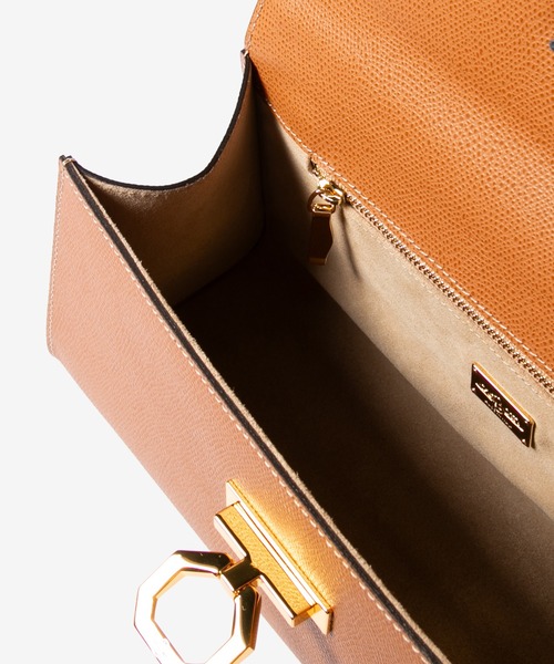 CARBOTTI(カルボッティ)の「CARBOTTI MASAMAMI 242 カルボッティ マサミ 2WAY ショルダーバッグ ショルダーバッグ(ショルダーバッグ・レディース・タン/ブラック/グレイッシュベージュ/ベージュ・FREE)」の15枚目の写真
