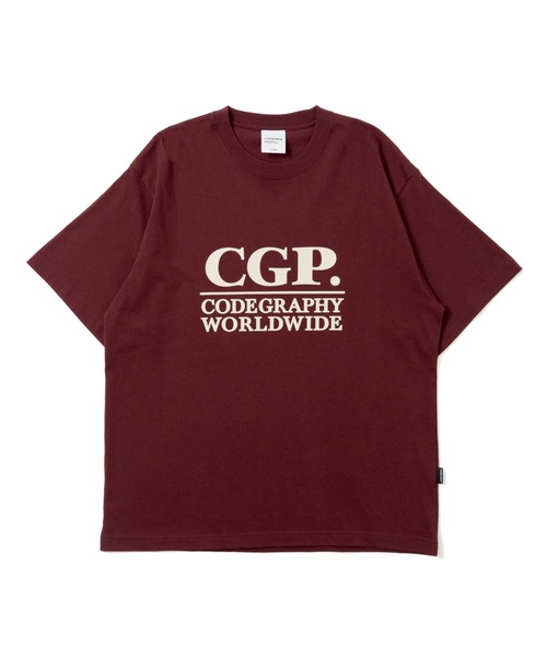 codegraphy(�R�[�h�O���t�B�[)��CGP Square Logo Short Sleeve T-Shirt CBEUUTS011(T�V���c/�J�b�g�\�[)