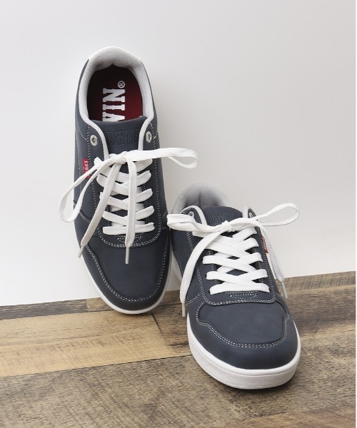 EDWIN（エドウィン）の「EDWIN 軽量スニーカー（スニーカー・メンズ・ネイビー/ホワイト・25cm/25.5cm/26cm/26.5cm/27cm/28cm）」の3枚目の写真