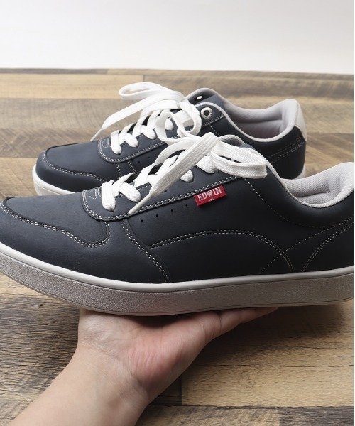 EDWIN（エドウィン）の「EDWIN 軽量スニーカー（スニーカー・メンズ・ネイビー/ホワイト・25cm/25.5cm/26cm/26.5cm/27cm/28cm）」の4枚目の写真