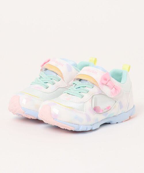 MoonStar（ムーンスター）の「【MoonStar／ムーンスター】LV 1229 モヤグミ キッズ/ジュニア スニーカー（スニーカー・キッズ・マルチ/パープル/ベージュ/ピンク・15.0cm/15.5cm/16.0cm/16.5cm/17.0cm/17.5cm/18.0cm/18.5cm/19.0cm/19.5cm/20.0cm/20.5cm/21.0cm/21.5cm/22.0cm/22.5cm/23.0cm）」の8枚目の写真