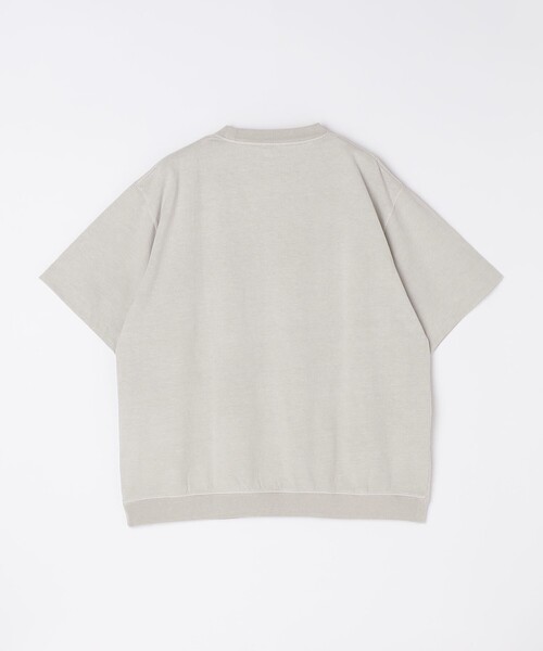 SHIPS(シップス)の「SHIPS: ピグメント スウェット ショートスリーブ Tシャツ(Tシャツ/カットソー・メンズ・ナチュラル/ケリーグリーン/ネイビー・SMALL/MEDIUM/LARGE/X-LARGE)」の5枚目の写真