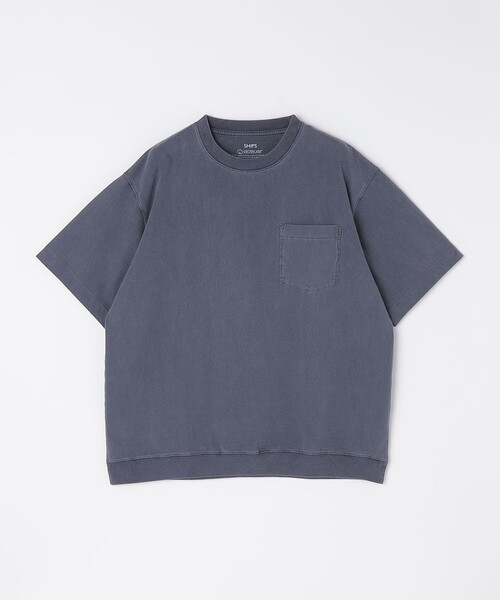 SHIPS(シップス)の「SHIPS: ピグメント スウェット ショートスリーブ Tシャツ(Tシャツ/カットソー・メンズ・ナチュラル/ケリーグリーン/ネイビー・SMALL/MEDIUM/LARGE/X-LARGE)」の13枚目の写真