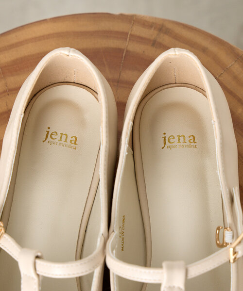 Jena espace merveilleux（ジェナ　エスパスメルヴェイユ）の「フロントエナメルパンプス（パンプス・レディース・アイボリー/ブラック・MEDIUM/LARGE）」の11枚目の写真