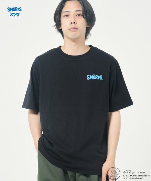 CORISCO（コリスコ）の「【The Smurfs/スマーフ】スマーフTEE(M1)（Tシャツ/カットソー・メンズ・イエロー/ブラック/ホワイト・X-LARGE/LARGE/MEDIUM）」の9枚目の写真