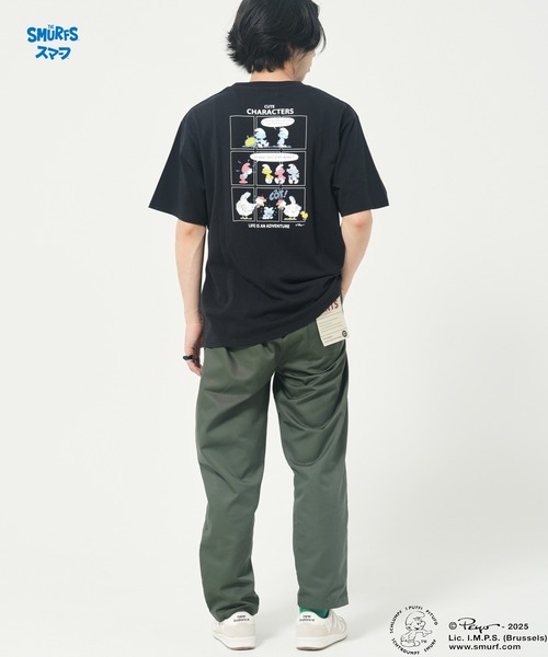 CORISCO（コリスコ）の「【The Smurfs/スマーフ】スマーフTEE(M1)（Tシャツ/カットソー・メンズ・イエロー/ブラック/ホワイト・X-LARGE/LARGE/MEDIUM）」の13枚目の写真