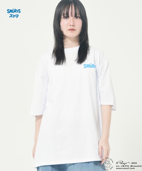 CORISCO（コリスコ）の「【The Smurfs/スマーフ】スマーフTEE(M1)（Tシャツ/カットソー・メンズ・イエロー/ブラック/ホワイト・X-LARGE/LARGE/MEDIUM）」の4枚目の写真