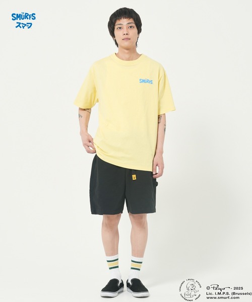 CORISCO（コリスコ）の「【The Smurfs/スマーフ】スマーフTEE(M1)（Tシャツ/カットソー・メンズ・イエロー/ブラック/ホワイト・X-LARGE/LARGE/MEDIUM）」の16枚目の写真