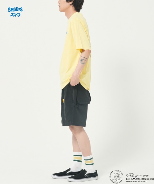CORISCO（コリスコ）の「【The Smurfs/スマーフ】スマーフTEE(M1)（Tシャツ/カットソー・メンズ・イエロー/ブラック/ホワイト・X-LARGE/LARGE/MEDIUM）」の17枚目の写真