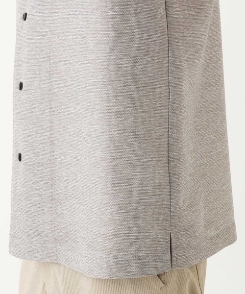 MK MICHEL KLEIN HOMME （エムケーミッシェルクランオム）の「【洗える / 快適高通気素材】カラミストレッチ開襟シャツ（シャツ/ブラウス・メンズ・ネイビー/アイボリー・46/48/51）」の20枚目の写真