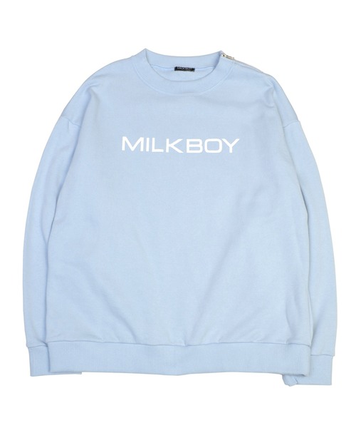 ZIP LOGO スウェット（スウェット）｜MILKBOY（ミルクボーイ）の