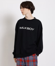 ZIP LOGO スウェット