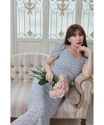 Cherry Pattern Cache-Coeur One-Piece