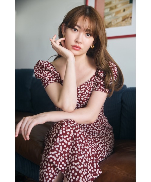 Cherry Pattern Cache-Coeur One-Piece（ワンピース）｜Her lip