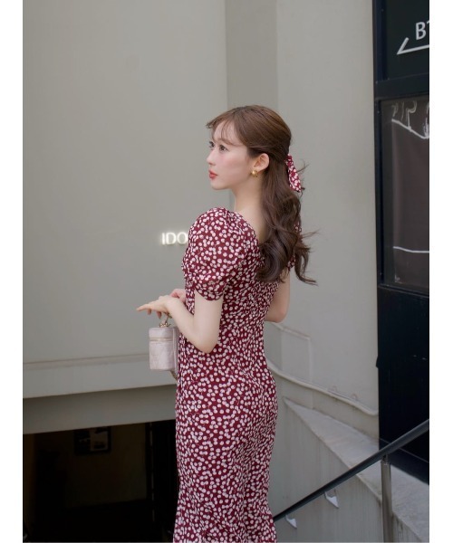 Cherry Pattern Cache-Coeur One-Piece（ワンピース）｜Her lip