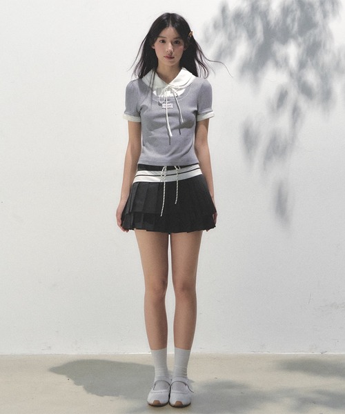 セール】カレッジライク ドールカラートップス SP25s087