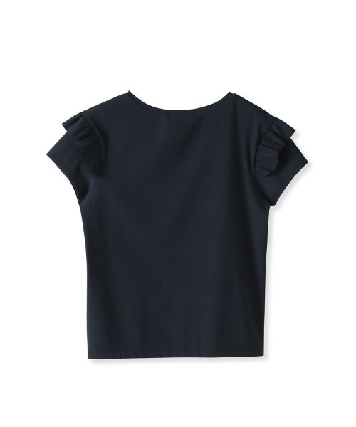 Viaggio Blu / ビアッジョブルー 【WEB限定】袖フリルカットソー≪洗濯機で洗える≫ WEB限定】袖フリルカットソー≪洗濯機で洗える≫ | Viaggio Blu