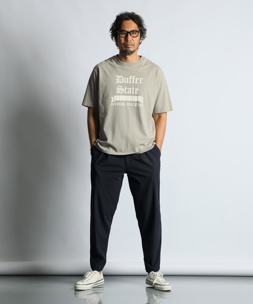 The DUFFER of ST.GEORGE(ザダファーオブセントジョージ)の「『WONDER SHAPE』OXFORD:360°全方向高伸縮『ワンダーシェイプ』吸水速乾 リラックスフィットパンツ(その他パンツ・メンズ・ネイビー/チャコールグレー/ブラック・LARGE/MEDIUM/SMALL/X-LARGE)」の9枚目の写真