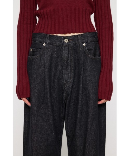 LAGUA GEM(ラグアジェム)の「ROLL UP LOOSEY デニム(デニムパンツ・レディース・ブルー/ブラック・24inch/25inch/26inch/23inch/22inch)」の20枚目の写真