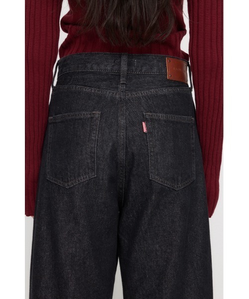 LAGUA GEM(ラグアジェム)の「ROLL UP LOOSEY デニム(デニムパンツ・レディース・ブルー/ブラック・24inch/25inch/26inch/23inch/22inch)」の21枚目の写真