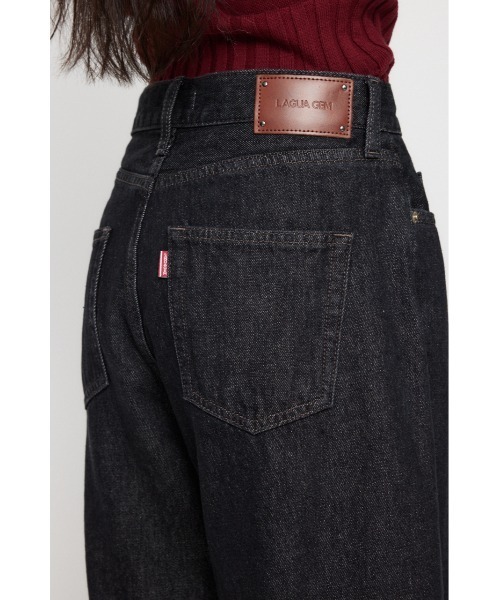 LAGUA GEM(ラグアジェム)の「ROLL UP LOOSEY デニム(デニムパンツ・レディース・ブルー/ブラック・24inch/25inch/26inch/23inch/22inch)」の22枚目の写真