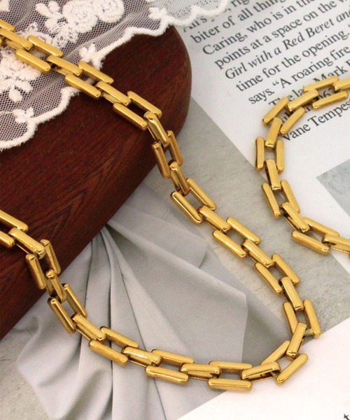 遺品整理ゴールドチェーンネックレス ゴールド チェーン ネックレス 18金 K18 オクトストロー 幅0.8mm