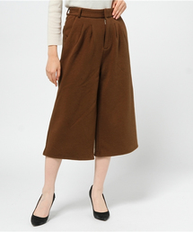 LOWRYS FARM | ウラシャギーカットワイドクロップドパンツ　709349(その他パンツ)