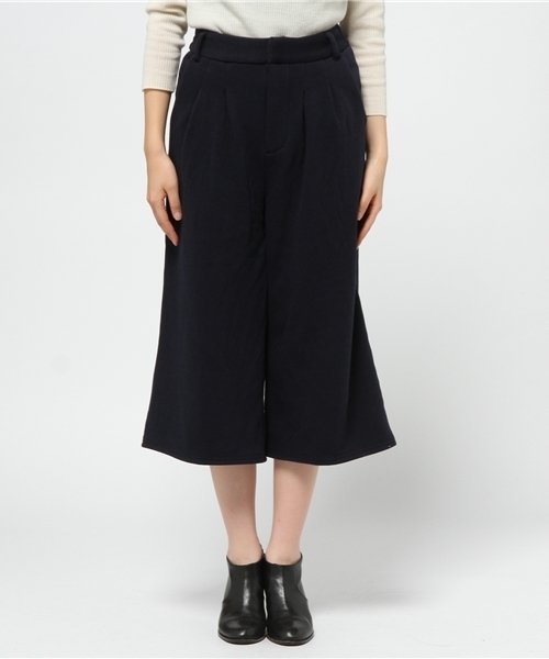 LOWRYS FARM(ローリーズファーム)の「ウラシャギーカットワイドクロップドパンツ 709349(その他パンツ・レディース・ブラウン/ブラック/カーキ/ネイビー・FREE)」の5枚目の写真