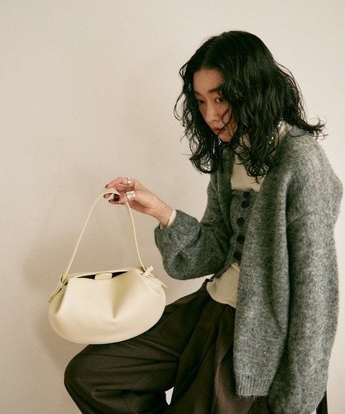 2-way round bag / 2wayラウンドバック（ハンドバッグ）｜Lutim by u