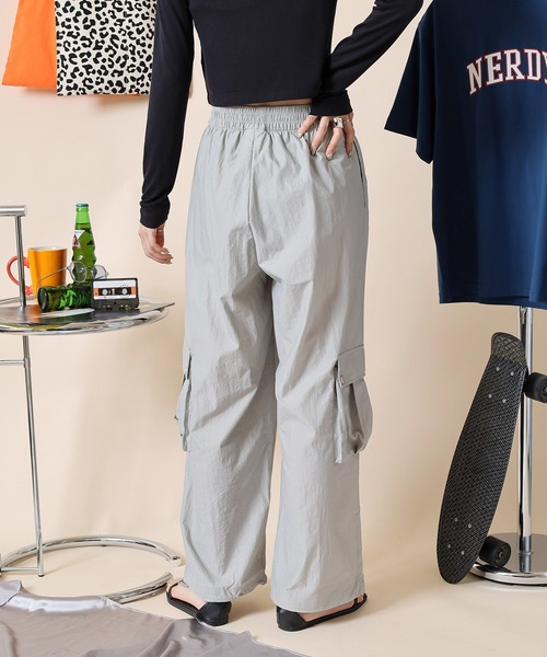 NERDY(ノルディ)の「アウトポケットベーシックウーブンパンツ(その他パンツ・レディース・ブラック/パープル/グレー・M/S/SS/L)」の21枚目の写真