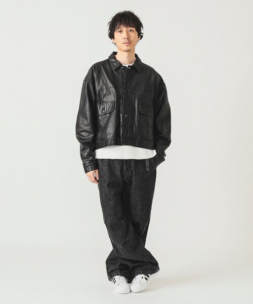 Gramicci(グラミチ)の「【別注】Gramicci / デニム オーバーパンツ(デニムパンツ・メンズ・ブルー系その他/ブラック・M/L/S/XL)」の8枚目の写真