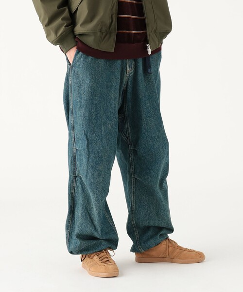 Gramicci(グラミチ)の「【別注】Gramicci / デニム オーバーパンツ(デニムパンツ・メンズ・ブルー系その他/ブラック・M/L/S/XL)」の7枚目の写真