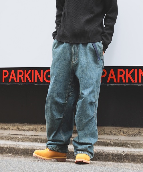 Gramicci(グラミチ)の「【別注】Gramicci / デニム オーバーパンツ(デニムパンツ・メンズ・ブルー系その他/ブラック・M/L/S/XL)」の6枚目の写真