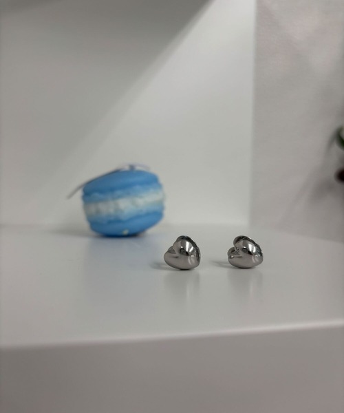 Vini(ヴィニ)の「ハート モチーフ ピアス(ピアス(両耳用)・レディース・シルバー系その他/ゴールド/ゴールド系その他/シルバー・FREE)」の1枚目の写真