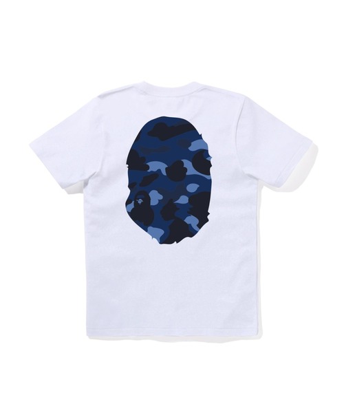 A BATHING APE(アベイシングエイプ)の「COLOR CAMO BIG APE HEAD TEE(Tシャツ/カットソー・レディース・ホワイト×ピンク/ブラック×ピンク/ブラック×ブルー/ホワイト×ネイビー・MEDIUM/SMALL/X-SMALL)」の5枚目の写真