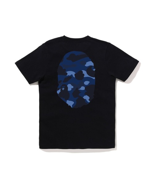 A BATHING APE(アベイシングエイプ)の「COLOR CAMO BIG APE HEAD TEE(Tシャツ/カットソー・レディース・ホワイト×ピンク/ブラック×ピンク/ブラック×ブルー/ホワイト×ネイビー・MEDIUM/SMALL/X-SMALL)」の7枚目の写真