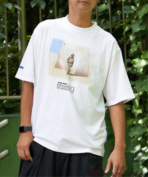 STAR WARS（スターウォーズ）の「STAR WARS スターウォーズ エピソード1 ロゴTシャツ（Tシャツ/カットソー・メンズ・ブラック/ホワイト/ネイビー・M/L/LL）」の12枚目の写真