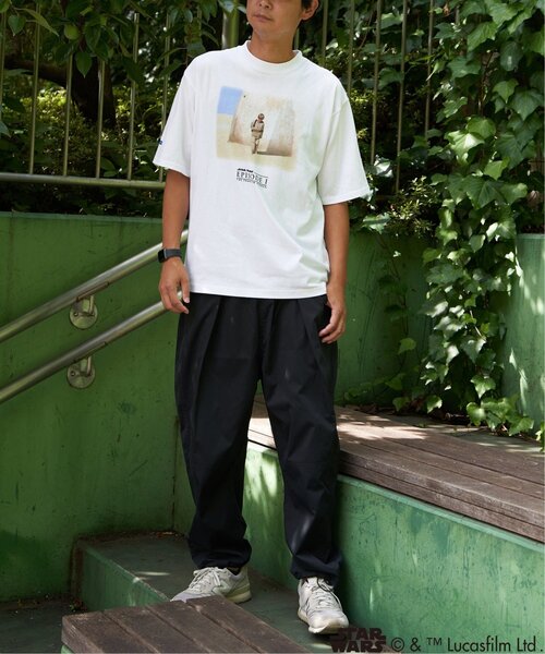 STAR WARS（スターウォーズ）の「STAR WARS スターウォーズ エピソード1 ロゴTシャツ（Tシャツ/カットソー・メンズ・ブラック/ホワイト/ネイビー・M/L/LL）」の13枚目の写真