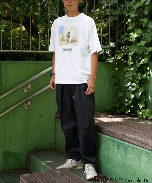 STAR WARS（スターウォーズ）の「STAR WARS スターウォーズ エピソード1 ロゴTシャツ（Tシャツ/カットソー・メンズ・ブラック/ホワイト/ネイビー・M/L/LL）」の14枚目の写真