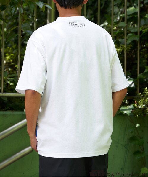 STAR WARS（スターウォーズ）の「STAR WARS スターウォーズ エピソード1 ロゴTシャツ（Tシャツ/カットソー・メンズ・ブラック/ホワイト/ネイビー・M/L/LL）」の16枚目の写真