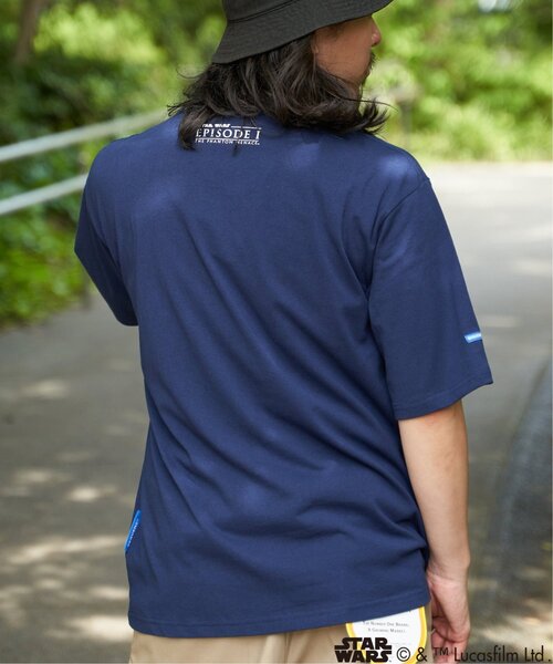 STAR WARS（スターウォーズ）の「STAR WARS スターウォーズ エピソード1 ロゴTシャツ（Tシャツ/カットソー・メンズ・ブラック/ホワイト/ネイビー・M/L/LL）」の22枚目の写真