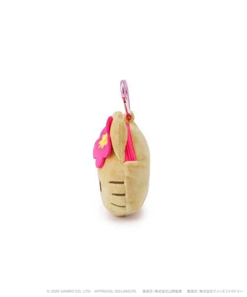 ROPE' PICNIC(ロペピクニック)の「【日焼けデザイン(ハローキティ)】カラビナ付きぬいぐるみマスコット(キーホルダー・レディース・ブラウン・FREE)」の11枚目の写真