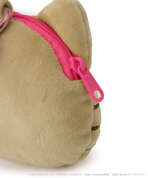 ROPE' PICNIC(ロペピクニック)の「【日焼けデザイン(ハローキティ)】カラビナ付きぬいぐるみマスコット(キーホルダー・レディース・ブラウン・FREE)」の14枚目の写真