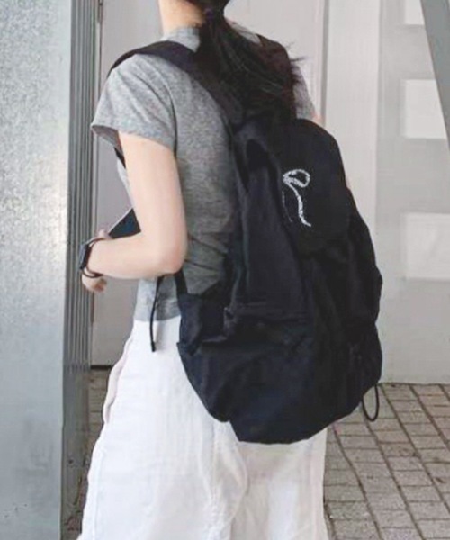 frunco（フランコ）の「リボンリュック（バックパック/リュック・レディース・ブラック・FREE）」の12枚目の写真