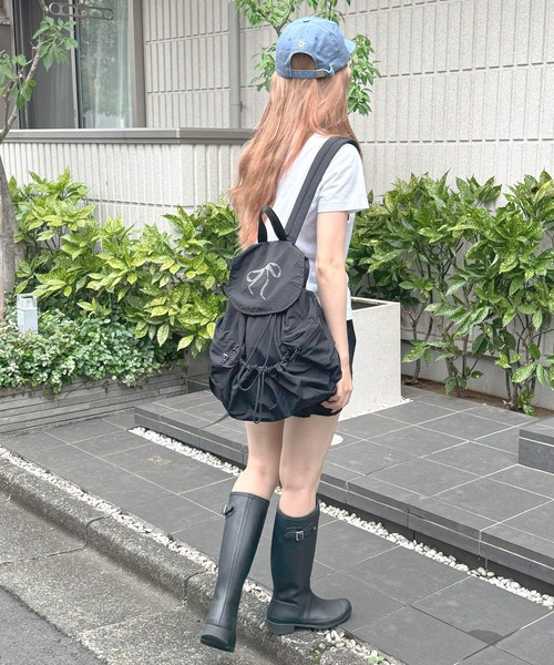 frunco（フランコ）の「リボンリュック（バックパック/リュック・レディース・ブラック・FREE）」の21枚目の写真