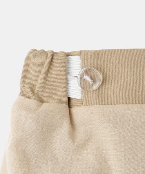 ROPE' PICNIC（ロペピクニック）の「【KIDS/キッズ】インパンツ付きストレッチカーゴミニスカート（スカート・キッズ・ベージュ/ブラック・S/L/M）」の16枚目の写真