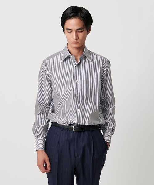 ユナイテッドアローズ THOMAS MASON フリル バンド カラー シャツ ユナイテッドアローズ THOMAS MASON フリル バンド カラー シャツ